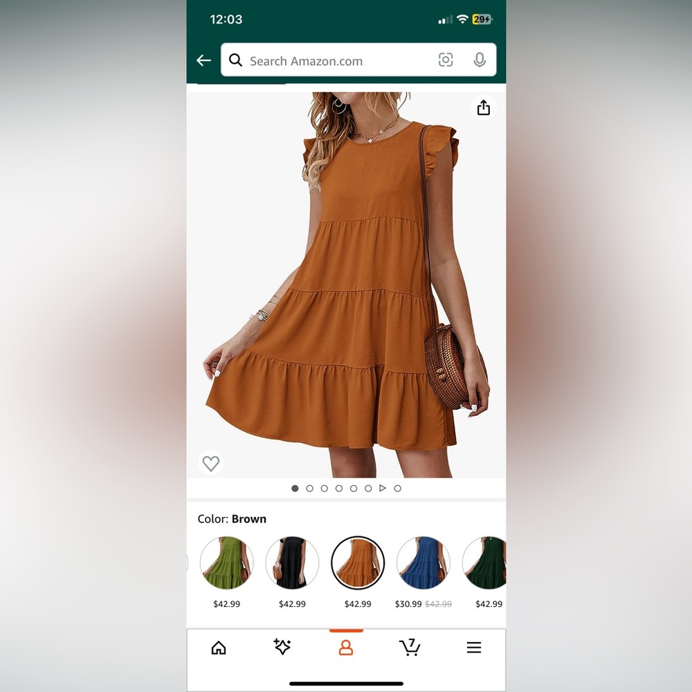 NWOT Boho midi XL dress